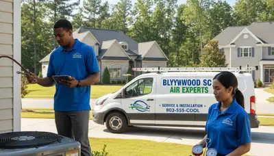Professional AC repair service experts working in Columbia, SC